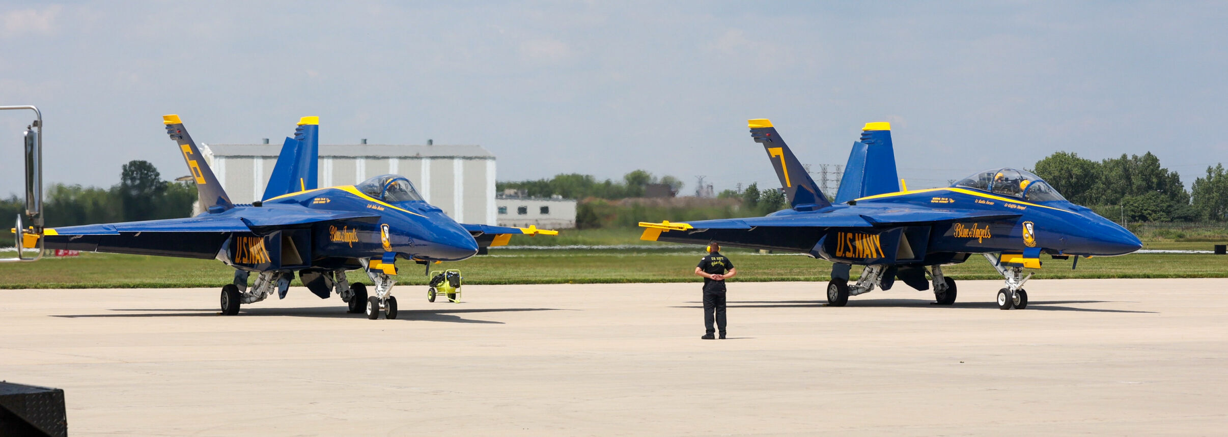 Chicago Air Show performers at Gary/Chicago International Airport